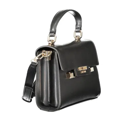 Guess Jeans Polyethylene Women Women's Handbag In Black