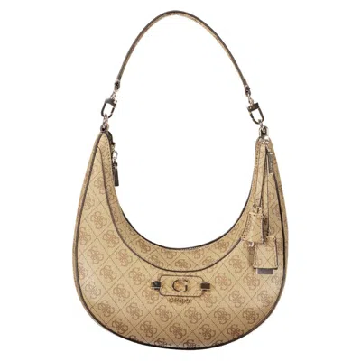 Guess Jeans Polyurethane Women's Women's Bag In Beige