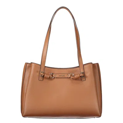 Guess Jeans Polyurethane Women's Women's Bag In Brown