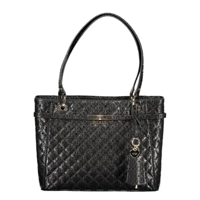 Guess Jeans Polyurethane Women's Women's Handbag In Black