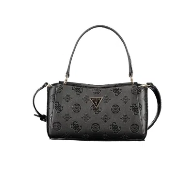 Guess Jeans Polyurethane Women's Women's Handbag In Black