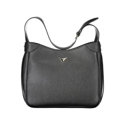 Guess Jeans Polyurethane Women Women's Handbag In Black