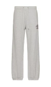 Guess Jeans Printed Logo Jogger In Light Grey