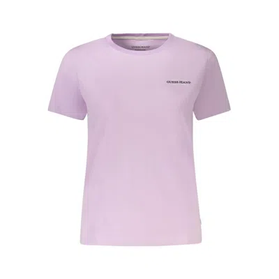 Guess Jeans Purple Cotton Tops & T-shirt