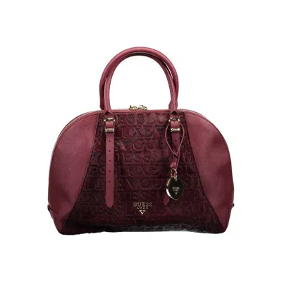 Guess Jeans Purple Leather Handbag