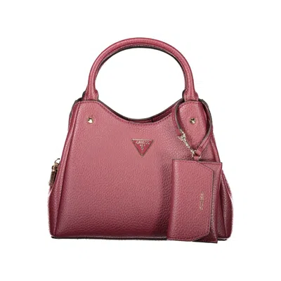 Guess Jeans Red Polyethylene Handbag