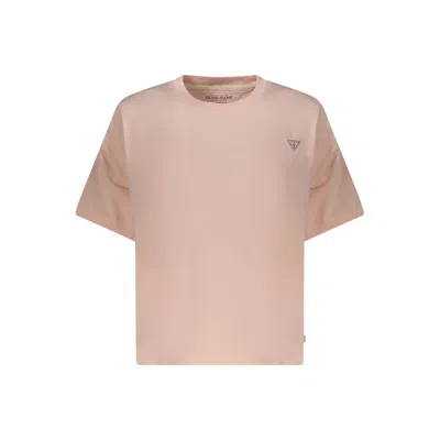 Guess Jeans Rosa Cotton Women T-shirt In Pink