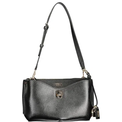 Guess Jeans Rosso Leather Women Women's Wallet In Black