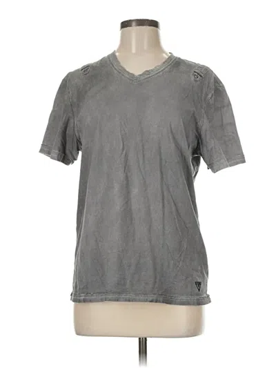 Pre-owned Guess Jeans Short Sleeve T-shirt In Gray