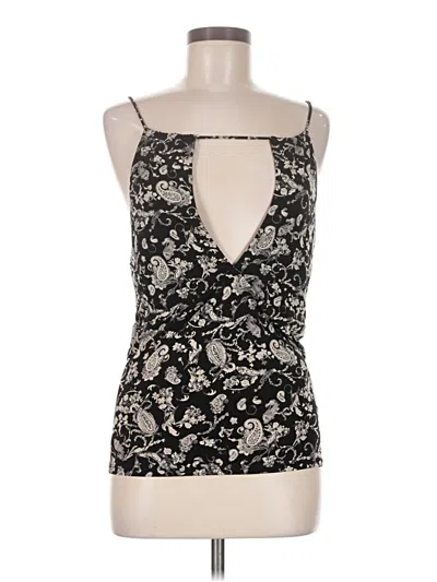 Pre-owned Guess Jeans Tank Top In Black