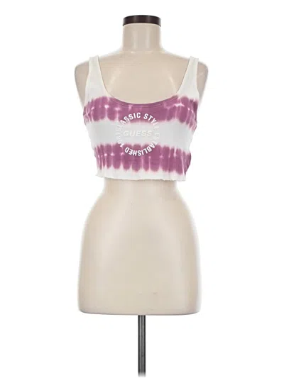 Pre-owned Guess Jeans Tube Top In Purple
