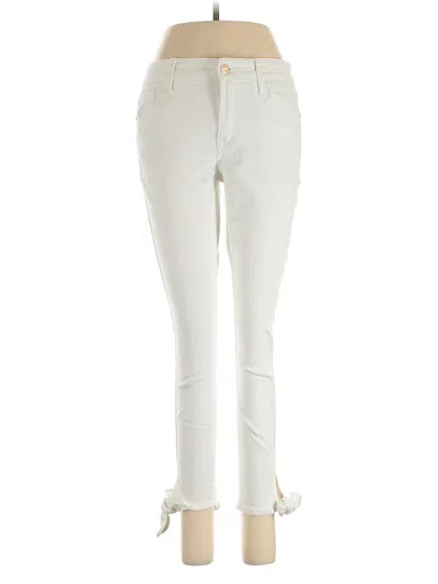 Pre-owned Guess Jeans In White