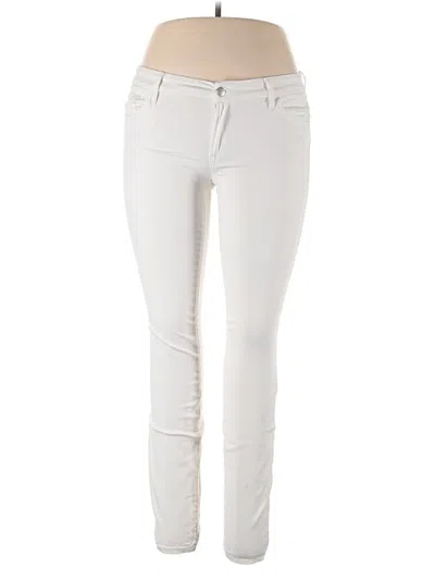 Pre-owned Guess Jeans In White