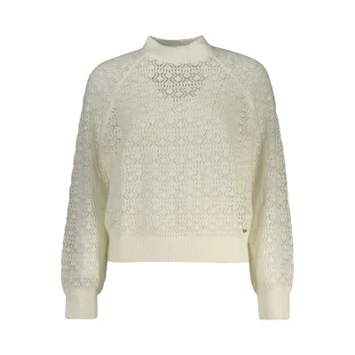 Guess Jeans White Alpaca Women Sweater