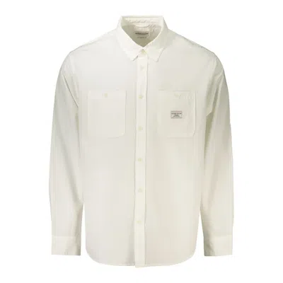 Guess Jeans White Cotton Men's Shirt