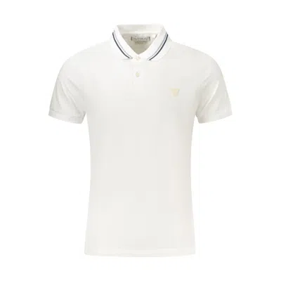Guess Jeans White Cotton Polo Shirt