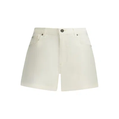 Guess Jeans White Cotton Short
