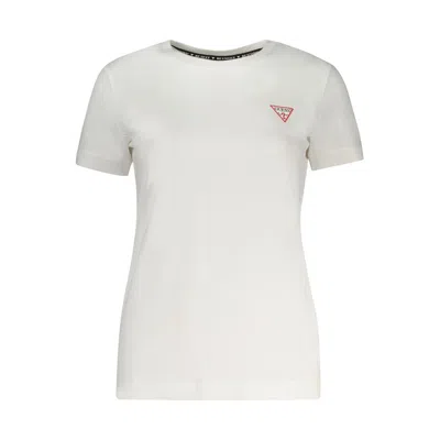 Guess Jeans White Cotton Tops & T-shirt