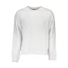 Guess Jeans White Cotton Unisex Sweatshirt In White