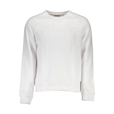 Guess Jeans White Cotton Unisex Sweatshirt