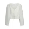 Guess Jeans White Linen Shirt In White
