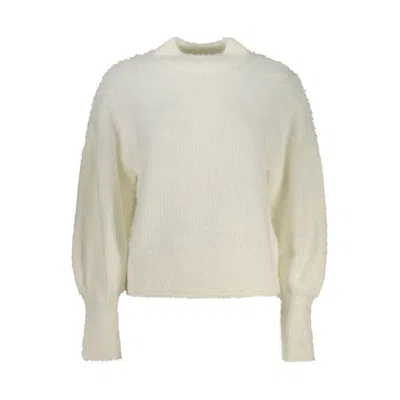 Guess Jeans White Marabou Women Sweater