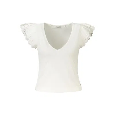 Guess Jeans White Polyester T-shirt