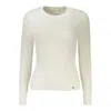 Guess Jeans White Viscose Sweater In White