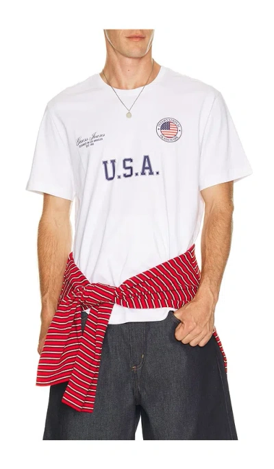Guess Jeans World Cup Tee In White