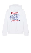 Guess Jeans X Revolve Mini Triangle Hoodie In White