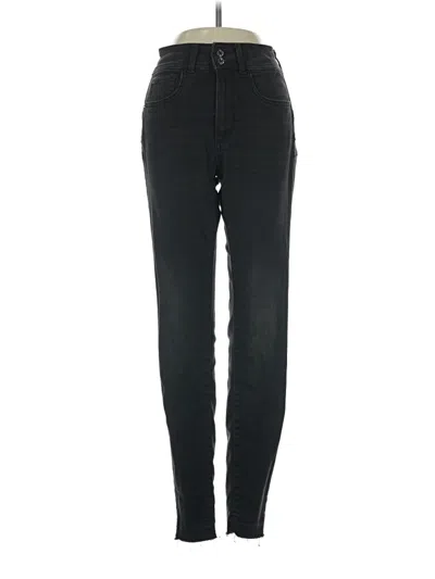 Pre-owned Guess Jeggings In Black