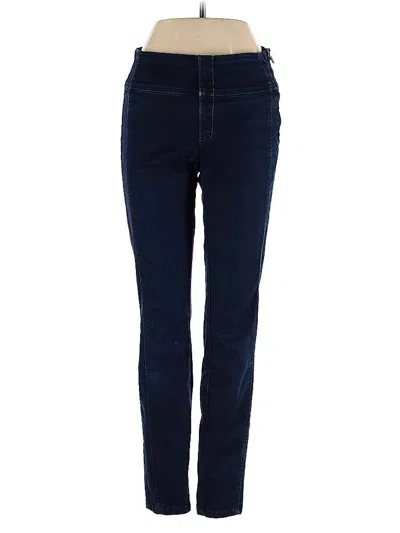 Pre-owned Guess Jeggings In Blue