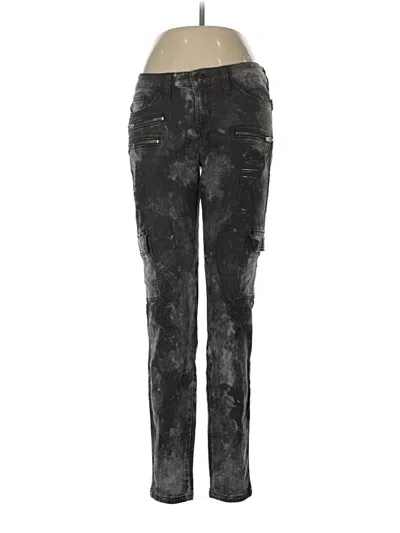 Pre-owned Guess Jeggings In Gray