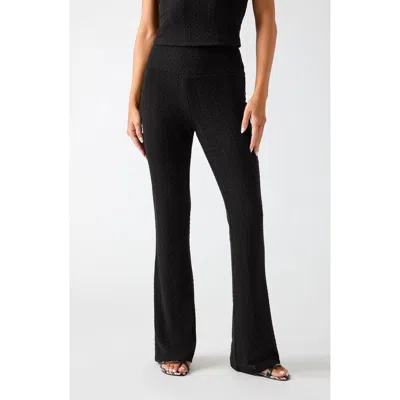 Guess Joey Knit Flare Pants In Black