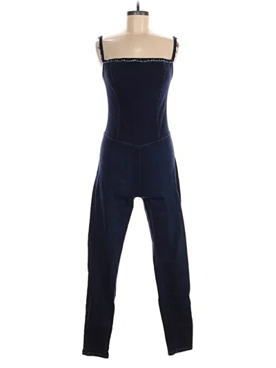 Pre-owned Guess Jumpsuit In Blue