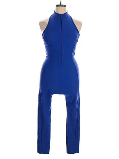 Pre-owned Guess Jumpsuit In Blue