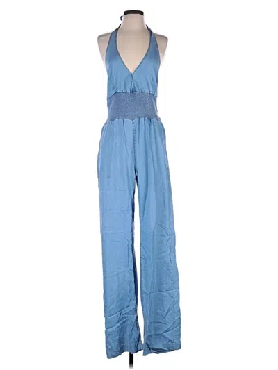 Pre-owned Guess Jumpsuit In Blue