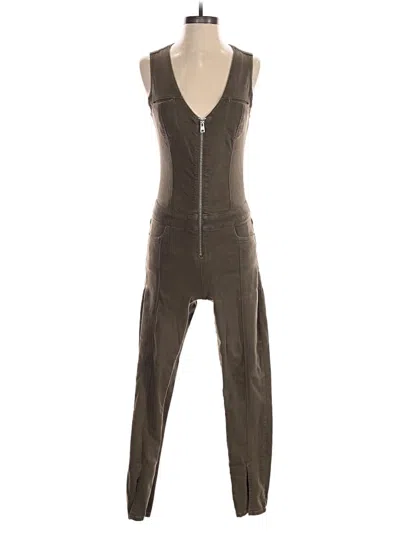 Pre-owned Guess Jumpsuit In Brown