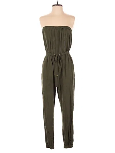 Pre-owned Guess Jumpsuit In Green