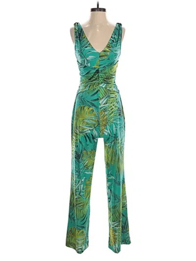 Pre-owned Guess Jumpsuit In Green
