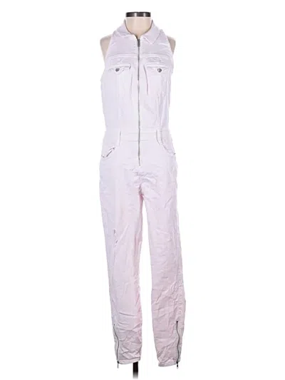 Pre-owned Guess Jumpsuit In Pink