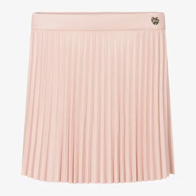 Guess Kids' Junior Girls Pink Faux Leather Skirt