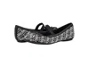 Guess Kairo Ballet Flat Black Satin Round Toe Comfort Slip-on Zpo3926 In Black