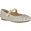 Guess Kalidal Mary Jane Flat In White