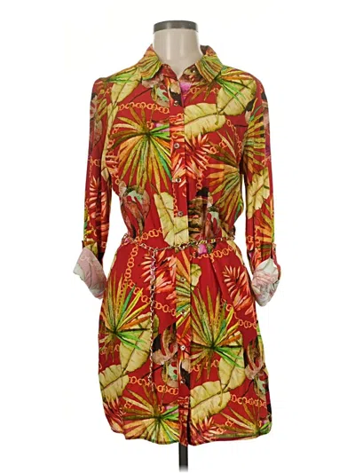 Pre-owned Guess Kimono In Red