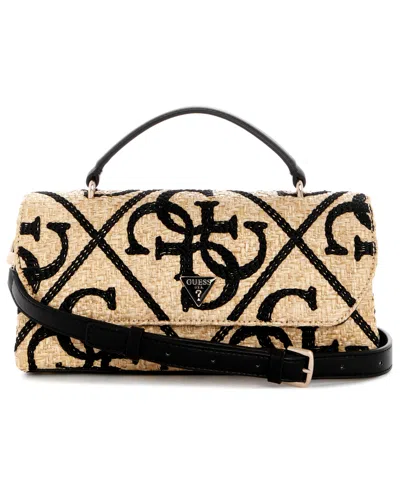 Guess Kirsten Top Handle Flap In Black