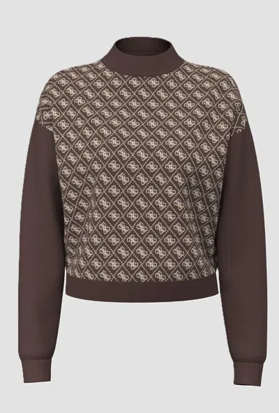 Guess Knitted With Brown Woman Logos