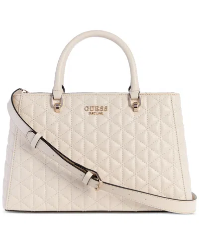 Guess Kori Large Girlfriend Satchel In Stone