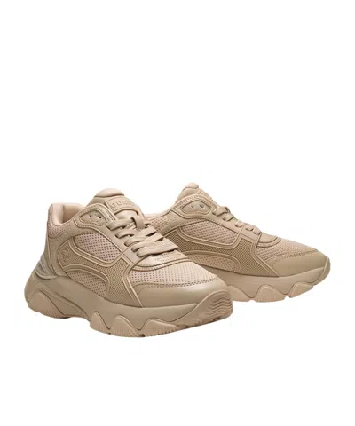 Guess Lace-up Sneakers In Neutral