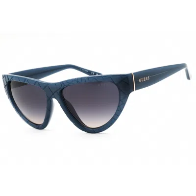 Guess Ladies Blue Cat Eye Sunglasses Gu00151